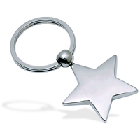 Metal Star Key Ring | Custom Branded | Promotional Keyring | BRAND KNEW PROMOTIONAL PRODUCTS