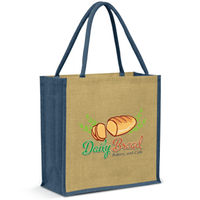 Monza Jute Bag | Custom Branded | Promotional Tote Bag | BRAND KNEW PROMOTIONAL PRODUCTS