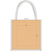Monza Jute Bag | Custom Branded | Promotional Tote Bag | BRAND KNEW PROMOTIONAL PRODUCTS