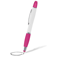 Multi Function Highlighter Pen with Stylus