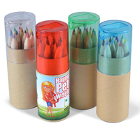 Pencils in Cardboard Tube | Custom Branded | Promotional Pencils | BRAND KNEW PROMOTIONAL PRODUCTS