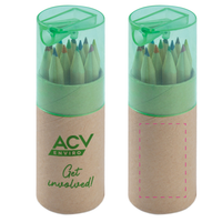 Pencils in Cardboard Tube