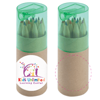 Pencils in Cardboard Tube | Custom Branded | Promotional Pencils | BRAND KNEW PROMOTIONAL PRODUCTS