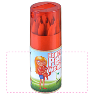 Pencils in Cardboard Tube