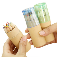 Pencils in Cardboard Tube