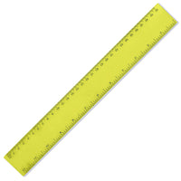 Translucent Coloured Plastic Rulers