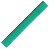 Translucent Coloured Plastic Rulers