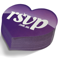 Playing Cards Heart Shaped | Custom Branded | Promotional Novelty | BRAND KNEW PROMOTIONAL PRODUCTS