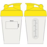 Protein Shaker | Custom Branded | Promotional Drink Bottle | BRAND KNEW PROMOTIONAL PRODUCTS