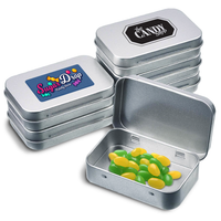 Confectionery Filled Rectangular Tin