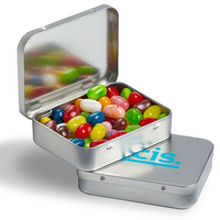 Confectionery Filled Rectangular Tin