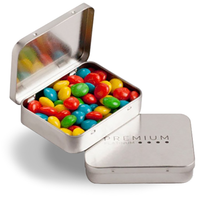 Confectionery Filled Rectangular Tin
