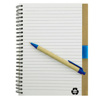 Recycled Paper Notebook | Custom Branded | Promotional Notebook | BRAND KNEW PROMOTIONAL PRODUCTS