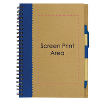 Recycled Paper Notebook | Custom Branded | Promotional Notebook | BRAND KNEW PROMOTIONAL PRODUCTS
