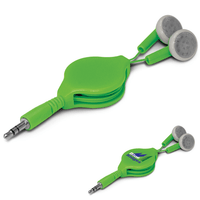 Retractable Earbuds | Custom Branded | Promotional Earbuds | BRAND KNEW PROMOTIONAL PRODUCTS