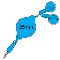 Retractable Earbuds | Custom Branded | Promotional Earbuds | BRAND KNEW PROMOTIONAL PRODUCTS