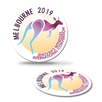 Round Fridge Magnet