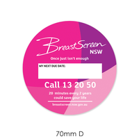 Round Fridge Magnet
