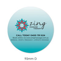 Round Fridge Magnet