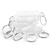 Square Acrylic Key Ring