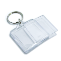 Square Acrylic Key Ring