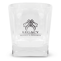 Square Base Tumbler | Custom Branded | Promotional Glassware | BRAND KNEW PROMOTIONAL PRODUCTS