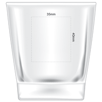 Square Base Tumbler | Custom Branded | Promotional Glassware | BRAND KNEW PROMOTIONAL PRODUCTS