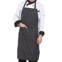 Striped Bib Apron | Custom Branded | Promotional Hospitality | BRAND KNEW PROMOTIONAL PRODUCTS