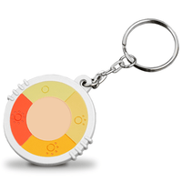 Sun Smart Key Ring | Custom Branded | Promotional Keyring | BRAND KNEW PROMOTIONAL PRODUCTS