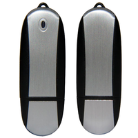 Brushed Metal and Plastic USB Flash Drive