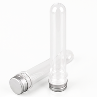 Test Tube Filled with Confectionery