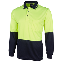 Traditional Hi-Vis Polo - Long Sleeve
