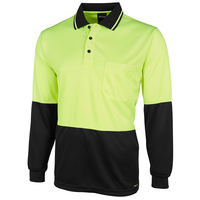 Traditional Hi-Vis Polo - Long Sleeve