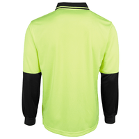 Traditional Hi - Vis Polo - Long Sleeve | Custom Branded | Promotional Safety | BRAND KNEW PROMOTIONAL PRODUCTS