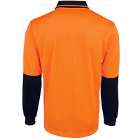 Traditional Hi - Vis Polo - Long Sleeve | Custom Branded | Promotional Safety | BRAND KNEW PROMOTIONAL PRODUCTS