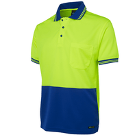 Traditional Hi - Vis Polo - Short Sleeve | Custom Branded | Promotional Safety | BRAND KNEW PROMOTIONAL PRODUCTS