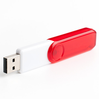 Transparent Swivel USB