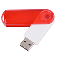 Transparent Swivel USB | Custom Branded | Promotional USB | BRAND KNEW PROMOTIONAL PRODUCTS