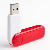 Transparent Swivel USB | Custom Branded | Promotional USB | BRAND KNEW PROMOTIONAL PRODUCTS