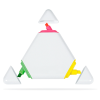 Triangle Highlighter Pen | Custom Branded | Promotional Highlighter | BRAND KNEW PROMOTIONAL PRODUCTS