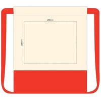 2 Tone Drawstring Bag