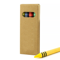 Wax Crayon Set in Cardboard Box
