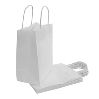 White Kraft Bag | Custom Branded | Promotional Paper Bag | BRAND KNEW PROMOTIONAL PRODUCTS