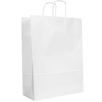 White Kraft Bag | Custom Branded | Promotional Paper Bag | BRAND KNEW PROMOTIONAL PRODUCTS