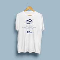 White Printed T-Shirt | Custom Branded | Promotional T-Shirt | BRAND KNEW PROMOTIONAL PRODUCTS