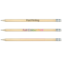 Wood Pencil With Eraser
