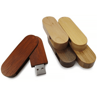 Wooden Swivel USB Flash Drive | Custom Branded | Promotional USB | BRAND KNEW PROMOTIONAL PRODUCTS