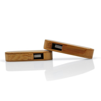 Wooden Swivel USB Flash Drive