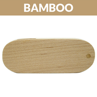 Wooden Swivel USB Flash Drive