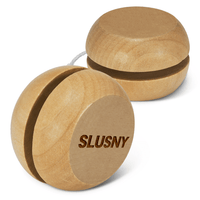 Wooden Yoyo | Custom Branded | Promotional Novelty | BRAND KNEW PROMOTIONAL PRODUCTS